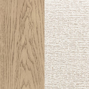 Kailani 52-inch Queen Wingback Bed Beige Oak - 225041Q