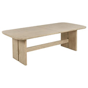 Kailani 7-piece Rectangular Wood Dining Table Set Beige Oak - 109381-S7
