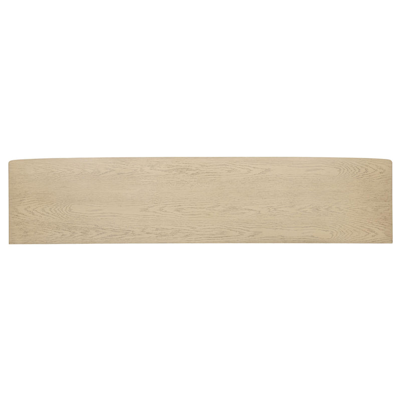 Kailani 79-inch 4-door Cane TV Stand Media Console Beige Oak - 706583