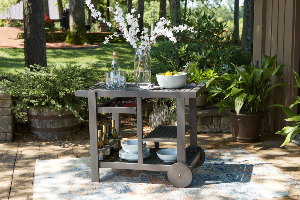 Kailani Serving Cart - P030-661 - Lara Furniture