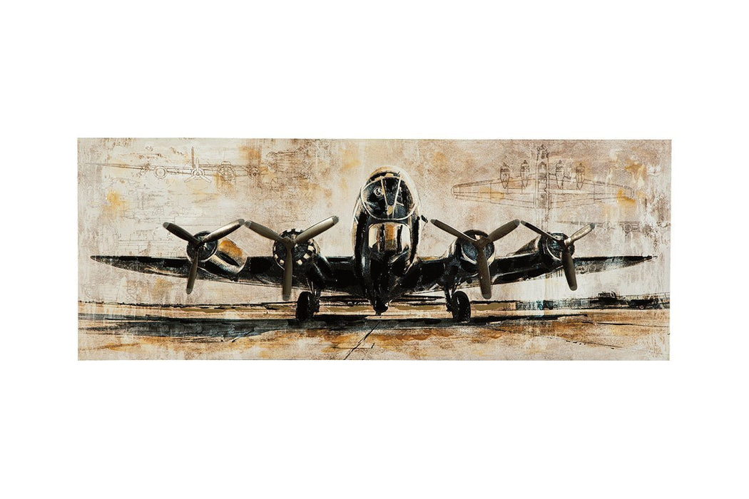 Kalene Brown/Black Wall Art - Gate FurnitureWall Art