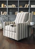 Kambria Ivory/Black Accent Chair - Lara FurnitureAccent Chair