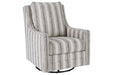 Kambria Ivory/Black Accent Chair - Gate FurnitureAccent Chair