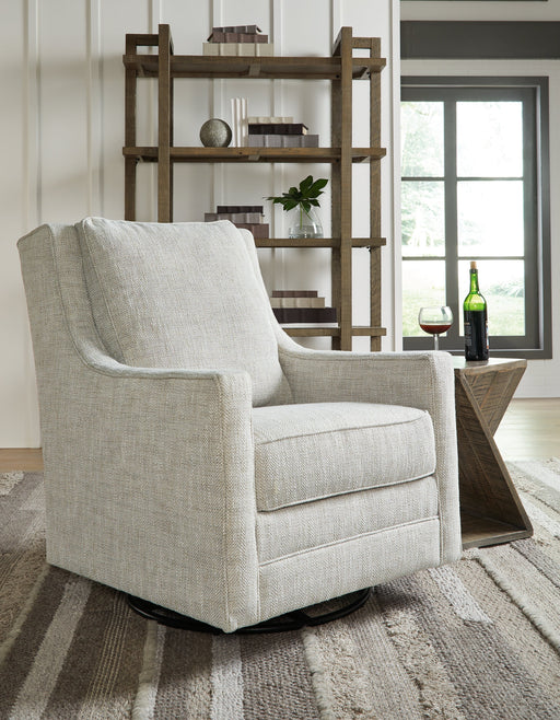 Kambria Swivel Glider Accent Chair - Gate FurnitureChair