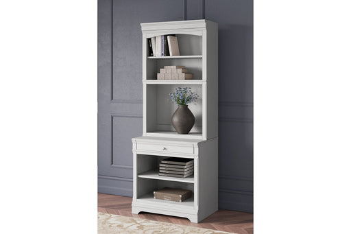 Kanwyn Whitewash Bookcase - Gate FurnitureBookcases