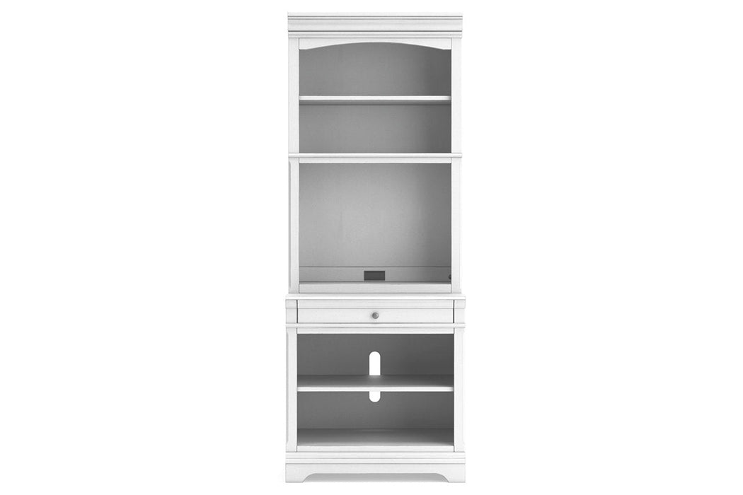 Kanwyn Whitewash Bookcase - Gate FurnitureBookcases