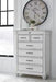 Kanwyn Whitewash Chest of Drawers - Gate FurnitureChest