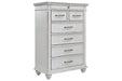 Kanwyn Whitewash Chest of Drawers - Gate FurnitureChest
