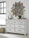 Kanwyn Whitewash Dresser - Gate FurnitureDresser