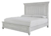Kanwyn Whitewash King Panel Bed - Gate FurnitureKing Bed