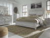 Kanwyn Whitewash King Panel Bed - Gate FurnitureKing Bed