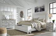 [EXCLUSIVE] Kanwyn Whitewash Panel Storage Bedroom Set - Lara FurnitureBedroom Set