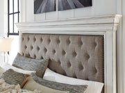 Kanwyn Whitewash Upholstered Panel Bedroom Set - Lara FurnitureBedroom Set