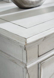 Kanwyn Whitewash Upholstered Panel Bedroom Set - Lara FurnitureBedroom Set