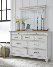 [EXCLUSIVE] Kanwyn Whitewash Upholstered Storage Bedroom Set - Lara FurnitureBedroom Set