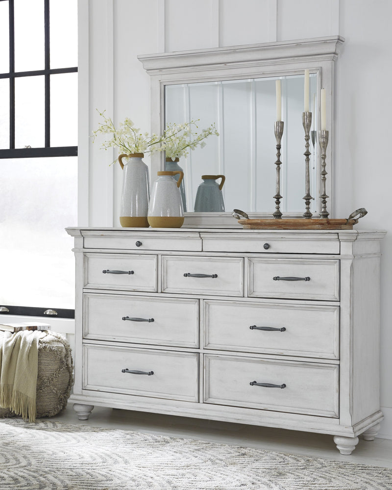 [EXCLUSIVE] Kanwyn Whitewash Upholstered Storage Bedroom Set - Lara FurnitureBedroom Set