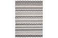 Karalee Ivory/Brown 8' x 10' Rug - Gate FurnitureRugs