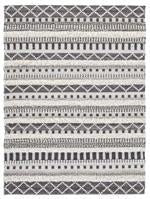 Karalee Ivory/Brown 8' x 10' Rug - Lara FurnitureRugs