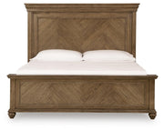 Karallin Medium Brown California King Panel Bed - PCB782B5