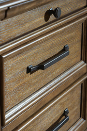 Karallin Medium Brown Chest of Drawers - PCB782-46