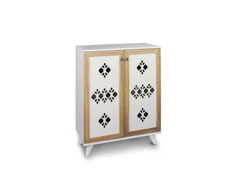 Karina Cabinet No: 2 White in White - 790-KAR-MT191302