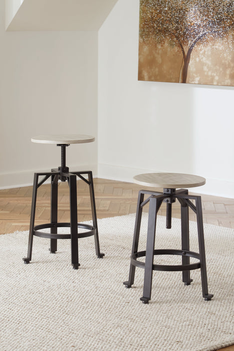 Karisslyn Counter Height Stool (Set of 2) - Gate FurnitureBarstool
