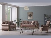 Karizma 88" Wide Rolled Arm Convertible Sofa - Sofas