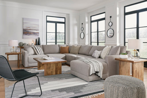 Katany Shadow 6 - Piece RAF Chaise Sectional - Gate FurnitureSectional