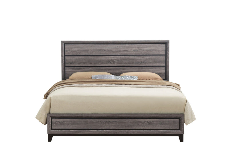 Kate Grey Queen Bed Group - KATE-GR-QBG (M)