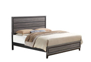 Kate Grey Queen Bed - KATE-GR-QB