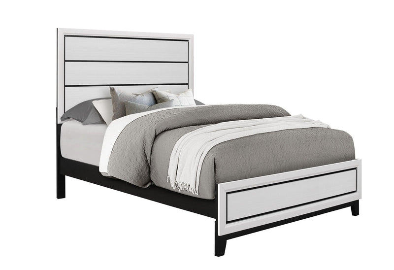 Kate White Full Bed Group - KATE-WH-FBG (M)