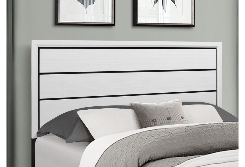 Kate White Full Bed Group - KATE-WH-FBG (M)
