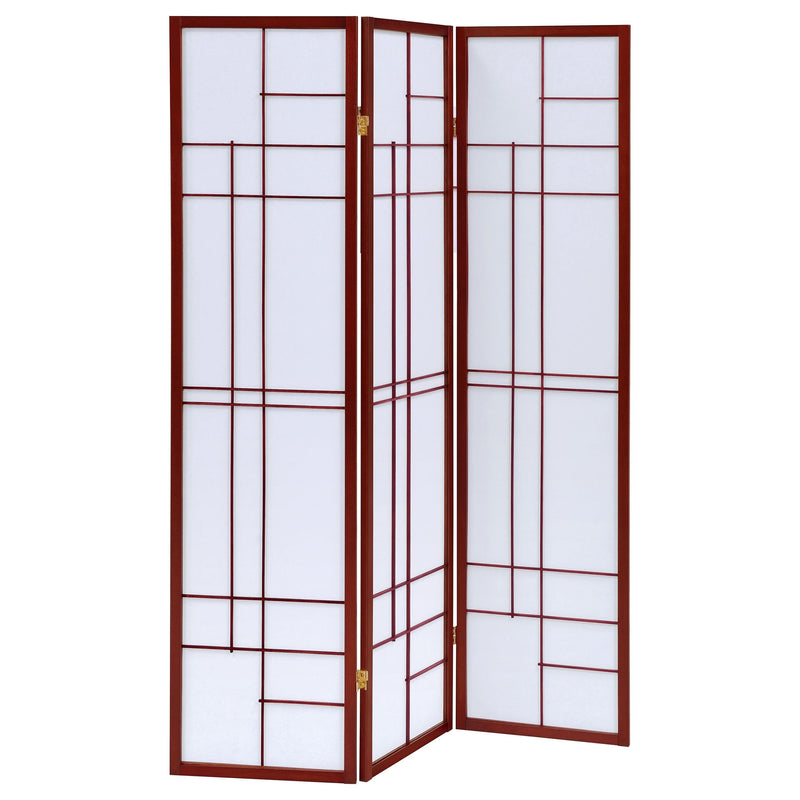 Katerina 3-Panel Room Divider Folding Shoji Screen Cherry - 900110
