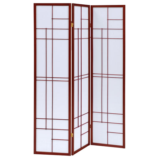 Katerina 3-Panel Room Divider Folding Shoji Screen Cherry - 900110
