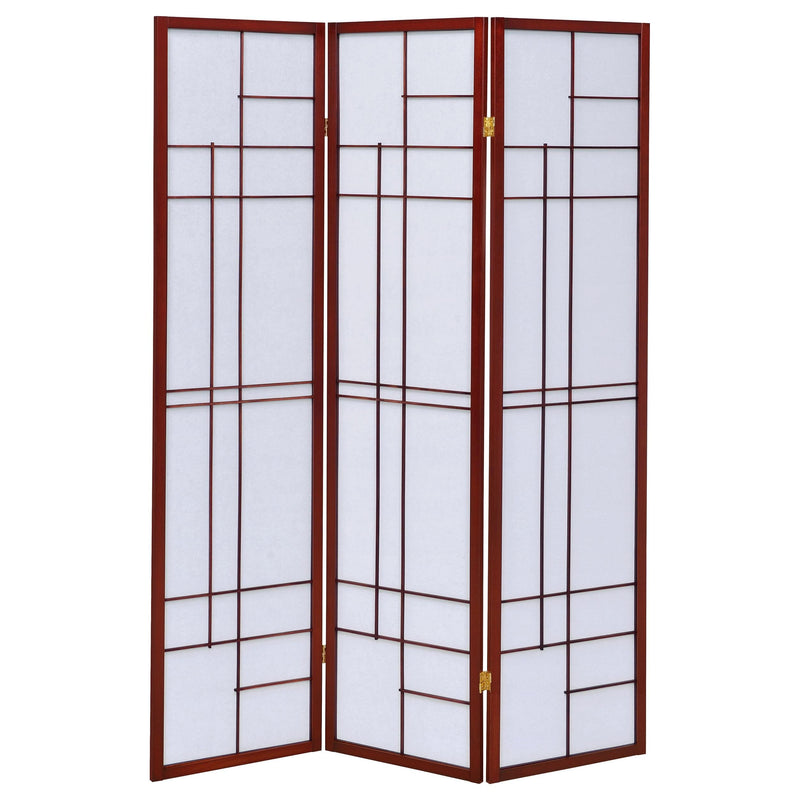 Katerina 3-Panel Room Divider Folding Shoji Screen Cherry - 900110