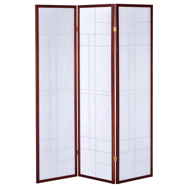 Katerina 3-Panel Room Divider Folding Shoji Screen Cherry - 900110