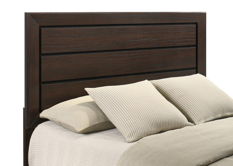 Kauffman 4-piece California King Bedroom Set Dark Cocoa - 204391KW-S4