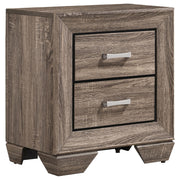 Kauffman 4-piece California King Bedroom Set Washed Taupe - 204190KW-S4