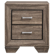Kauffman 4-piece California King Bedroom Set Washed Taupe - 204190KW-S4