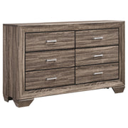 Kauffman 4-piece Eastern King Bedroom Set Washed Taupe - 204190KE-S4