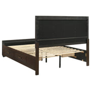 Kauffman 4-piece Queen Bedroom Set Dark Cocoa - 204390Q-S4