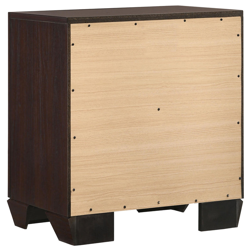 Kauffman 4-piece Queen Bedroom Set Dark Cocoa - 204391Q-S4