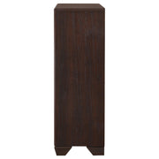 Kauffman 5-drawer Bedroom Chest Dark Cocoa - 204395