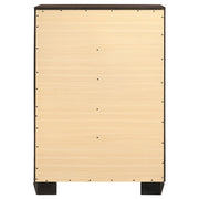 Kauffman 5-drawer Bedroom Chest Dark Cocoa - 204395