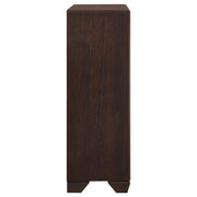 Kauffman 5-drawer Bedroom Chest Dark Cocoa - 204395