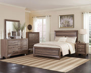 Kauffman 5-drawer Bedroom Chest Washed Taupe - 204195