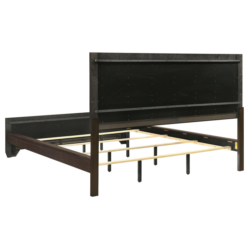 Kauffman 5-piece California King Bedroom Set Dark Cocoa - 204391KW-S5