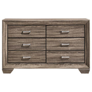 Kauffman 5-piece California King Bedroom Set Washed Taupe - 204191KW-S5