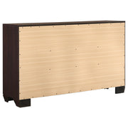 Kauffman 5-piece Eastern King Bedroom Set Dark Cocoa - 204391KE-S5