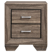 Kauffman 5-piece Eastern King Bedroom Set Washed Taupe - 204190KE-S5